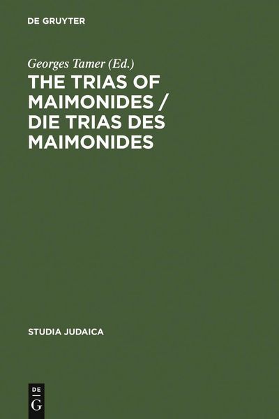 Produktbild: The Trias of Maimonides / Die Trias des Maimonides