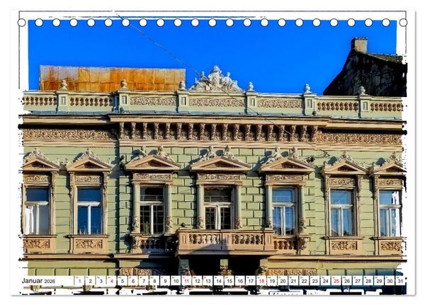 Produktbild: Novi Sad Serbiens unbekannte Sch&ouml;nheit (Tischkalender 2026 DIN A5 quer), CALVENDO Monatskalender