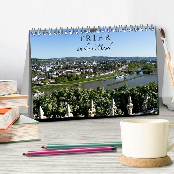 Produktbild: TRIER an der Mosel (Tischkalender 2026 DIN A5 quer), CALVENDO Monatskalender