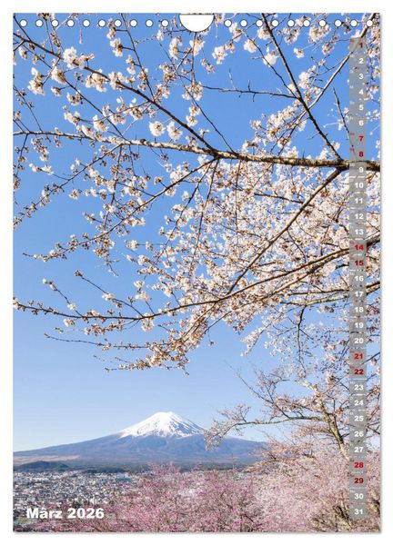 Produktbild: DER ZAUBER JAPANS Faszinierende Impressionen (Wandkalender 2026 DIN A4 hoch), CALVENDO Monatskalender