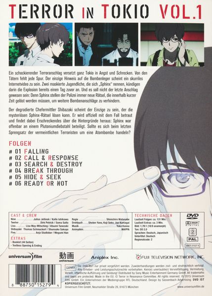 Produktbild: Terror in Tokio - Vol. 1 [LE]