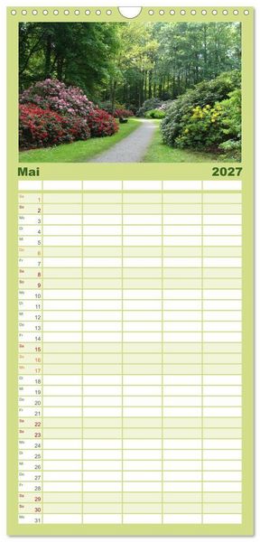 Produktbild: Familienplaner 2027 - Bad Sassendorf mit 5 Spalten (Wandkalender, 21 x 45 cm) CALVENDO