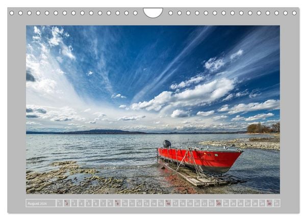 Produktbild: Insel Reichenau - Gr&ouml;&szlig;te Insel im Bodensee (Wandkalender 2026 DIN A4 quer), CALVENDO Monatskalender