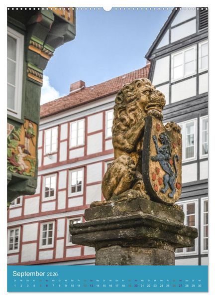 Produktbild: Celle in Niedersachsen (Wandkalender 2026 DIN A2 hoch), CALVENDO Monatskalender