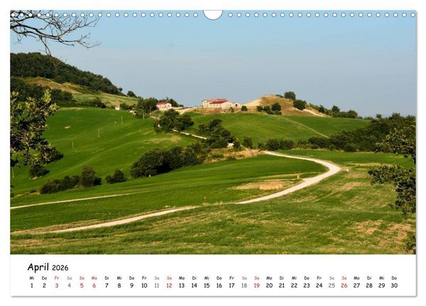 Produktbild: Die Marken, Impressionen aus dem unbekannten Italien (Wandkalender 2026 DIN A3 quer), CALVENDO Monatskalender