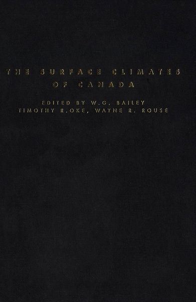 Produktbild: Surface Climates of Canada