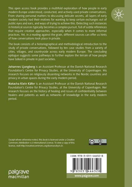 Produktbild: Tracing Private Conversations in Early Modern Europe