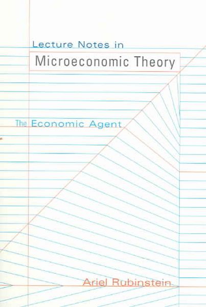 Produktbild: Lecture Notes in Microeconomic Theory: The Economic Agent