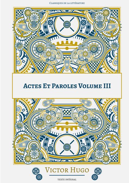 Produktbild: Actes Et Paroles