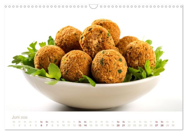 Produktbild: FAST FOOD (Wandkalender 2026 DIN A3 quer), CALVENDO Monatskalender
