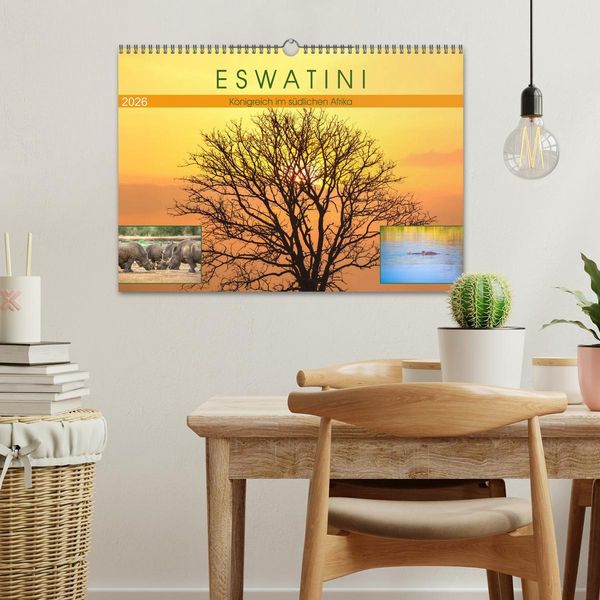 Produktbild: Eswatini - K&ouml;nigreich im s&uuml;dlichen Afrika (Wandkalender 2026 DIN A3 quer), CALVENDO Monatskalender