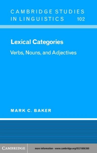 Produktbild: Lexical Categories