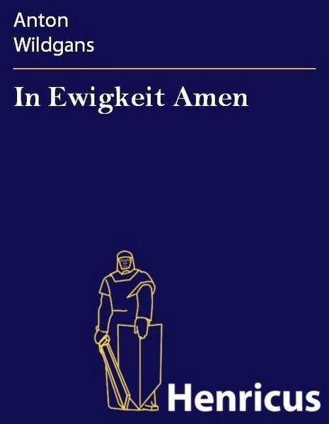 Produktbild: In Ewigkeit Amen