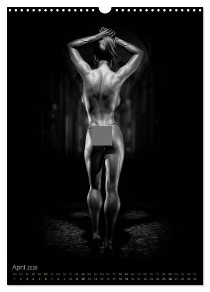 Produktbild: POWER NUDES (Wall Calendar 2026 DIN A3 portrait), CALVENDO 12 Month Wall Calendar