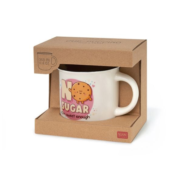 Produktbild: Legami Tasse aus New Bone China Porzellan - No Sugar