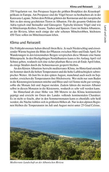 TRESCHER Reiseführer Albanien