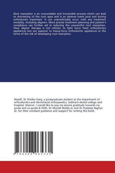 Produktbild: Root resorption after aligner therapy