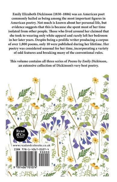 Produktbild: Poems by Emily Dickinson - Three Series, Complete