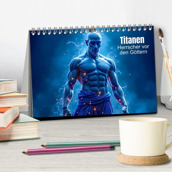 Produktbild: Titanen &ndash; Herrscher vor den G&ouml;ttern (Tischkalender 2027 DIN A5 quer), CALVENDO Monatskalender