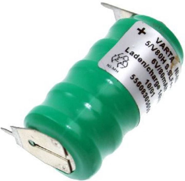 Produktbild: Varta V5/80H-SLF ++/- Knopfzellen-Akku 80H NiMH 80 mAh 6V 1St.