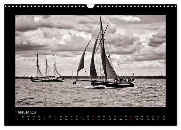 Produktbild: Segelschiffe auf der Ostsee (Wandkalender 2026 DIN A3 quer), CALVENDO Monatskalender