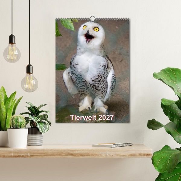 Produktbild: Tiere (Wandkalender 2027 DIN A3 hoch), CALVENDO Monatskalender