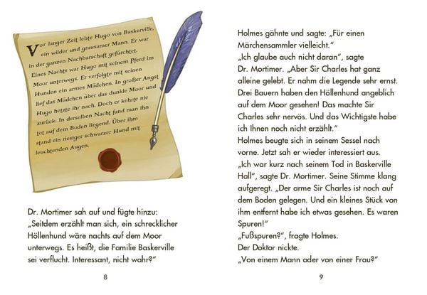 Produktbild: LESEZUG/Klassiker: Sherlock Holmes - Der Hund der Baskervilles