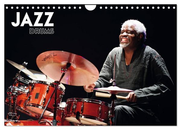 Produktbild: Jazz drums (Calendrier mural 2026 DIN A4 vertical), CALVENDO calendrier mensuel