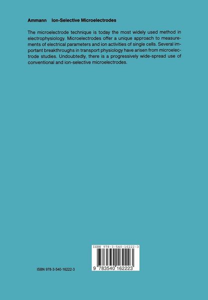 Produktbild: Ion-Selective Microelectrodes
