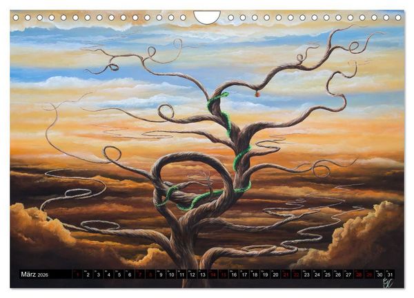 Produktbild: Im Traum ein Baum (Wandkalender 2026 DIN A4 quer), CALVENDO Monatskalender