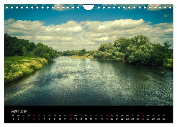 Produktbild: Dessau - Kulturlandschaft (Wandkalender 2026 DIN A4 quer), CALVENDO Monatskalender