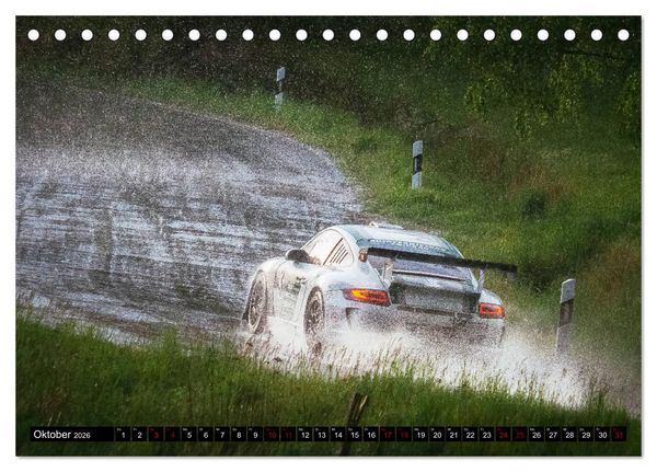 Produktbild: SCHNELL! AUTHENTISCH! MITTENDRIN! - RALLYE! (Tischkalender 2026 DIN A5 quer), CALVENDO Monatskalender