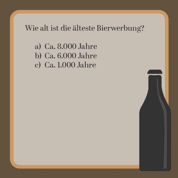 Produktbild: Unn&uuml;tzes Wissen Bier-Quiz
