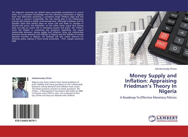 Produktbild: Money Supply and Inflation: Appraising Friedman's Theory In Nigeria