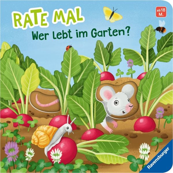 Rate mal - Wer lebt im Garten?, Gebundene Ausgabe von Bernd Penners, Ravensburger Verlag GmbH, 9783473418725