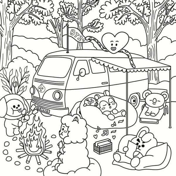Produktbild: BT21 Color the Universe
