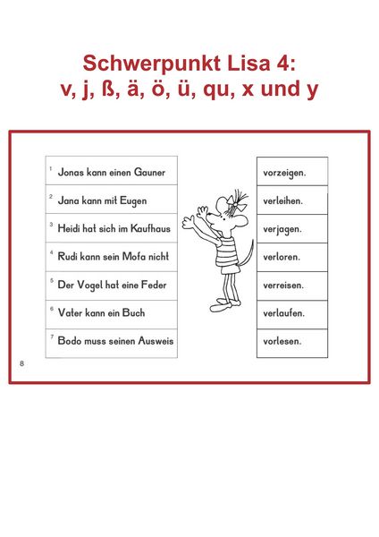 Produktbild: Lesen mit Lisa - Heft 4