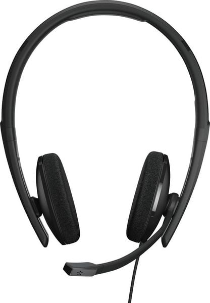Produktbild: EPOS On Ear Headset kabelgebunden Stereo Schwarz Noise Cancelling Lautst&auml;rkeregelung, Mikrofon-Stummschaltung Telefon