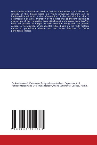 Produktbild: Indices for Periodontal Health And Disease Condition