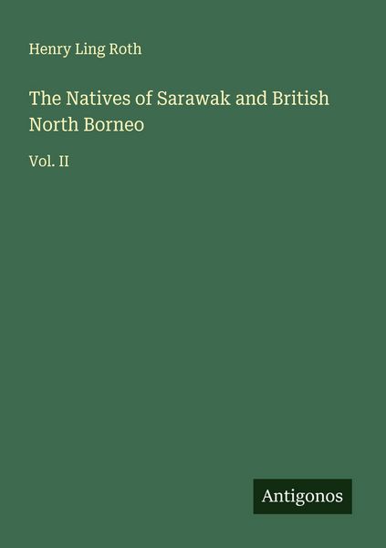 Produktbild: The Natives of Sarawak and British North Borneo