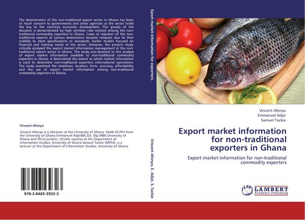 Produktbild: Export market information for non-traditional exporters in Ghana