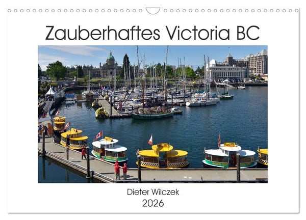 Produktbild: Zauberhaftes Victoria BC (Wandkalender 2026 DIN A3 quer), CALVENDO Monatskalender