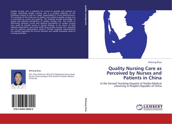 Produktbild: Quality Nursing Care as Perceived by Nurses and Patients in China