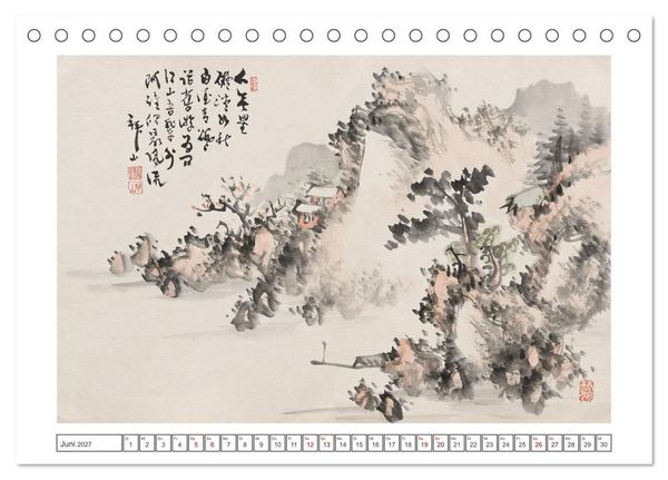 Produktbild: Yoshitsugu Haizan (Tischkalender 2027 DIN A5 quer), CALVENDO Monatskalender