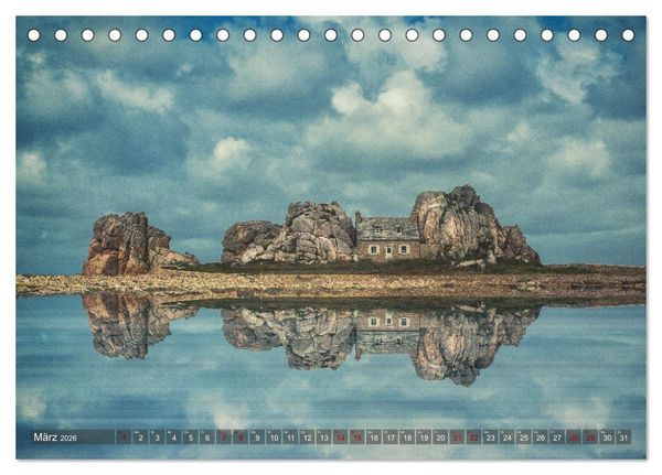 Produktbild: Magische Bretagne (Tischkalender 2026 DIN A5 quer), CALVENDO Monatskalender