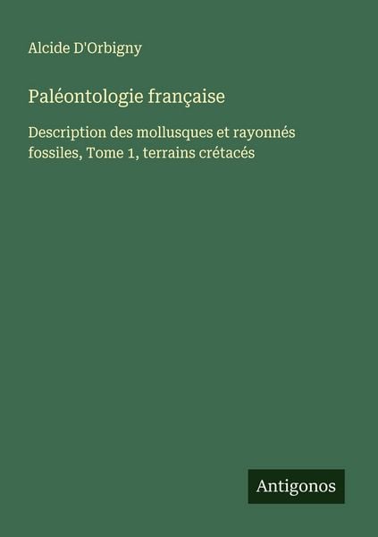 Produktbild: Pal&eacute;ontologie fran&ccedil;aise