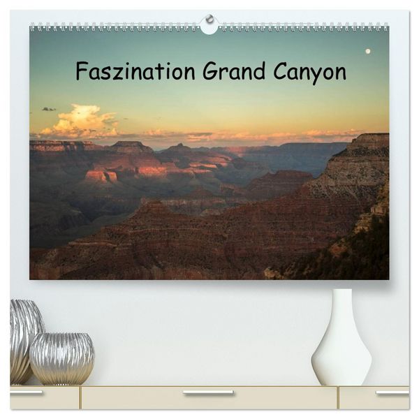 Produktbild: Faszination Grand Canyon / CH-Version (hochwertiger Premium Wandkalender 2026 DIN A2 quer), Kunstdruck in Hochglanz