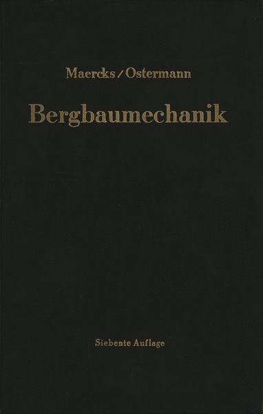 Produktbild: Bergbaumechanik