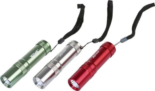 Produktbild: XCell Basic 1W LED Taschenlampe batteriebetrieben 130lm 90.6g