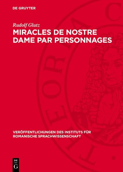 Produktbild: Miracles de Nostre Dame par personnages